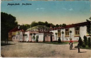 Pöstyén, Piestany; Pro Patria katonai szanatórium / military sanatorium, spa (kopott sarkak / worn corners)