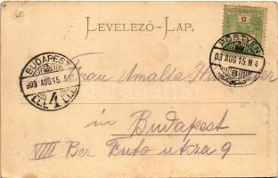 1903 Pöstyén, Piestany; Régi fürdő tér, infanteristák, kerékpár / Alter Badehausplatz / square, old ...