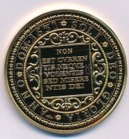 DN "Magyar Aranyóriások - I. Rákóczi György 10 dukát, 1631" aranyozott Cu utánveret kapszu...