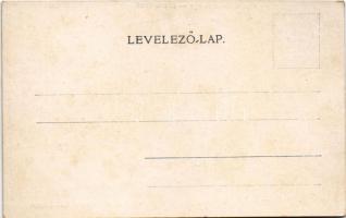 Pöstyén, Piestany; Aus dem Pistyaner Badeleben. Der Cursaal, Auf der Reunion, Curpark / A vigadó ter...