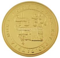 DN "Magyar Aranyóriások - Bocskai István 10 dukát, 1605" aranyozott Cu utánveret kapszuláb...