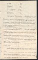 1918 A m. kir. 40. honv. gyalogsági hadosztály parancsnokság körlevele melyben a Horvátországba a ne...