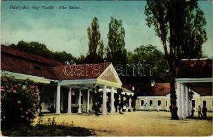 Pöstyén, Piestany; Régi fürdők / Alte Bäder / spa, old baths (EK)