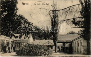 1915 Pöstyén, Piestany; Régi fürdő. Kohn Bernát kiadása / Altes Bad / spa, old bath (EK)