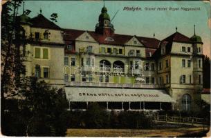 1911 Pöstyén, Piestany; Grand Hotel Royal nagyszálló / hotel (b)