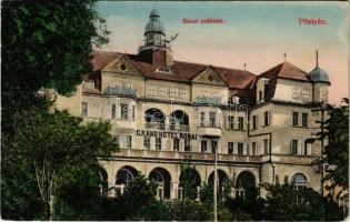 1910 Pöstyén, Piestany; Grand Hotel Rónai szálloda. Kaiser Ede kiadása / hotel (EK)