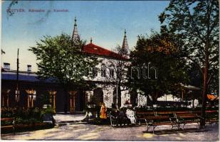 1914 Pöstyén, Piestany; Gyógyterem. Fuchs Margit kiadása / Kursalon / spa (fl)