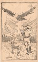 Scout eagle no.91 Hatvan Turul group s: Piczek Zoltán