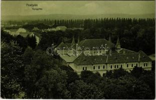 1908 Pöstyén, Piestany; Gyógyház. Kohn Bernát kiadása / spa (EK)