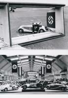 cca 1930-as évek, a Mercedes-Benz termékek reklám fotói, a néhai Auto és Motorújság (1922-1938) című lap archívumából 2 db modern nagyítás jelzés nélkül, 15x21 cm