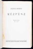 Ignácz Rózsa: Rézpénz. Bp., 1938, Dante, 453+(1) p. Negyedik kiadás. Kiadói papírkötés, minimálisan ...