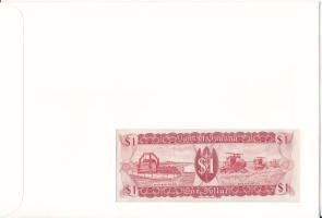 Guyana 1983. 1$ felbélyegzett borítékban, bélyegzéssel T:UNC Guyana 1983. 1 Dollar in envelope with ...
