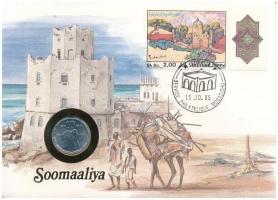 Szomália 1976. 10s felbélyegzett borítékban, alkalmi bélyegzéssel T:UNC Somalia 1976. 10 Senti in envelope with stamp, and cancellation C:UNC