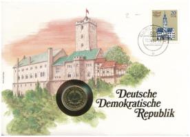 NDK 1984A 20pf, felbélyegzett borítékban, bélyegzéssel T:UNC patina GDR 1984A 20 Pfennig in envelope...