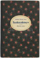 Ottlikné Balogh Ilona: Szakácskönyv Budapest, 1928, Hangya 108 p. + [2] p.Kiadói félvászon kötésben