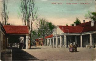 Pöstyén, Piestany; Öreg fürdők. W.L. Bp. 5379. / Alte Bäder / spa, old baths (EK)