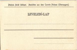 Pöstyén, Piestany; A gyógyterem / Der Cursalon / spa (fl)