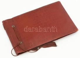 cca 1940 Kb 40 db Budapest látkép, Erzsébet híd, belvárost, stb 4x6 cm Albumban