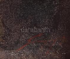 Senyei József (1885-1944): Kislány cicákkal. Olaj, vászon. Jelezve jobbra lent. Dekoratív, kissé sér...