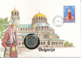 Bulgária 1960. 1L felbélyegzett borítékban, bélyegzéssel T:UNC Bulgaria 1960. 1 Lev in envelope with stamp and cancellation C:UNC