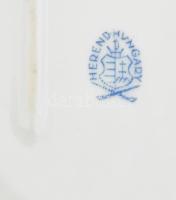 Herendi Viktória mintás szivartartó doboz, jelzett, hibátlan, 17x9 cm