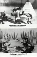 cca 1989 előtti ,,Vadnyugati mackókaland" című lengyel - francia film jelenetei és szereplői, 1...