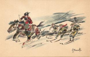 Scouts skiing s: Czarnecki