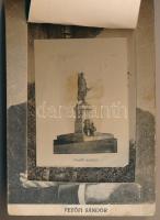 Petőfi Sándor. Royko B. leporellolap belül a szoborral (hiányos leporello / missing leporello)