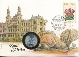 Dél-Afrika 1984. 50c Ni felbélyegzett borítékban, alkalmi bélyegzéssel T:UNC South Africa 1984. 50 Cents Ni in envelope with stamp and cancellation C:UNC