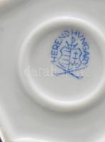 Herendi Viktória mintás nyolcoldalas kisváza. Jelzett, kis kopással, m: 6 cm