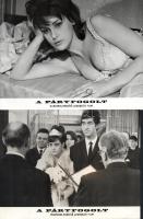 cca 1989 előtti ,,A pártfogolt" című jugoszláv film jelenetei és szereplői, 4 db vintage produkciós filmfotó (vitrinfotó, lobbyfotó) ezüst zselatinos fotópapíron, a használatból eredő (esetleges) kisebb hibákkal, 18x24 cm