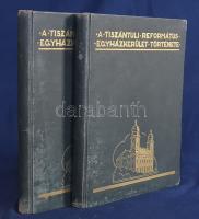 Zoványi Jenő:  A Tiszántúli Református Egyházkerület története. Egyházközségek adattára. I-II. kötet. [Teljes.] Debrecen, 1939. Nagy Károly grafikai műintézetének kiadása. 208 p.; 223 + [1] p. Egyetlen kiadás. Zoványi Jenő (1865-1958) egyháztörténész, református lelkész, egyetemi tanár, a XX. század legjelentősebb egyháztörténészeinek egyike. Az összegző mű első kötete az egyházkerület általános történetét foglalja össze a XVI. századi kezdetektől 1939-ig, a második kötet a trianoni határokon bőven túlnyúló egyházkerület egyházmegyéinek valamennyi egyházközségét ismerteti, az egyházközségektől beérkezett adatok alapján, a rövid helytörténeti, gyülekezettörténeti méltatás után a gyülekezet fontos kortárs tagjainak életrajzával; a helyi életrajzi adattár korántsem korlátozódik a presbitérium tagjaira. Kéthasábos szövegoldalakkal. Köteteink fűzése enyhén meglazult. Egységes, aranyozott, illusztrált, enyhén foltos kiadói egészvászon kötésben.