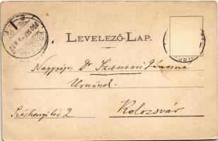 1900 Budapest V. Az új országház, Parlament. Fénynyomat Divald műintézetéből (EK)