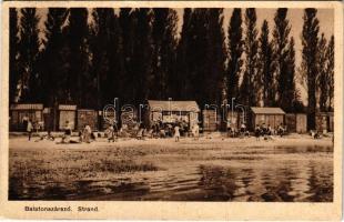 1928 Balatonszárszó, strand (fl)