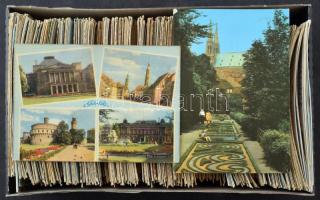 NÉMETORSZÁG - 10 teli cipős doboznyi (Kb. 9000 db) MODERN képeslap gyűjtemény betűnként és városonké...