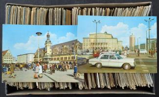 NÉMETORSZÁG - 10 teli cipős doboznyi (Kb. 9000 db) MODERN képeslap gyűjtemény betűnként és városonké...