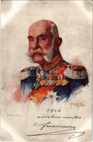 Kaiser Franz Josef I. Dem k.u.k. Kriegsfürsorgeamt gewidmet / I. Ferenc József / Emperor Franz Joseph I of Austria s: Oskar Brüch (fl)