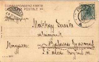 1905 Pola, Pula; Aus dem Matrosenleben, Montursvisit / Vita militare, Visita delle monture / K.u.K. ...