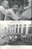 cca 1989 előtti ,,Az élet szép" című szovjet - olasz film jelenetei és szereplői, 5 db produkci...