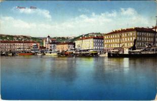 Fiume, Rijeka; Riva / port, quay (EK)