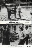 cca 1989 előtti ,,Mi lenne, ha ..." című szovjet film jelenetei és szereplői, 5 db vintage produkciós filmfotó (vitrinfotó, lobbyfotó) ezüst zselatinos fotópapíron, a használatból eredő (esetleges) kisebb hibákkal, 18x24 cm