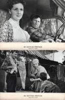 cca 1989 előtti ,,Mi ketten férfiak" című szovjet film jelenetei és szereplői, 19 db vintage pr...