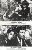 cca 1989 előtti ,,Zelengora csúcsai" című jugoszláv film jelenetei és szereplői, 13 db vintage ...