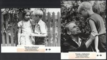 cca 1989 előtti ,,Vitorlás a láthatáron" című NDK-beli film jelenetei és szereplői, 4 db vintag...