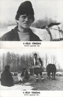 cca 1989 előtti ,,A völgy törvénye" című jugoszláv film jelenetei és szereplői, 10 db vintage p...