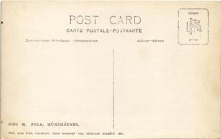 Pola, Pula; Münzhäuser, stazione / villa, railway station. Photo Alois Beer