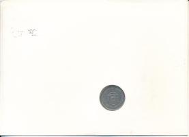 Venezuela 1977. 1B acél felbélyegzett borítékban, alkalmi bélyegzéssel T:UNC Venezuela 1977. 1 Bolív...