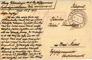 1917 Pola, Pula; Leuchtturm in Eisen / WWI Austro-Hungarian Navy, K.u.K. Kriegsmarine, iron lighthou...