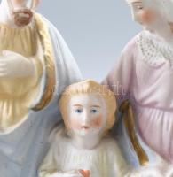 Antik csehszlovák kegytárgy szobor. Sorszámozott, kopással, m: 21 cm