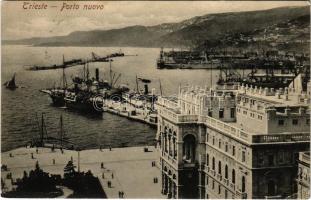 1905 Trieste, Trieszt; Porto nuovo / Freihafen